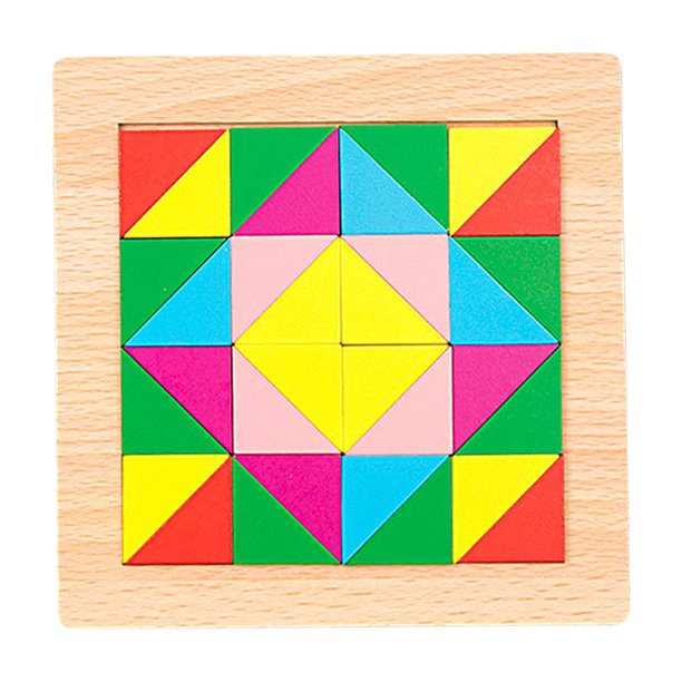 Fiudx Ofertas flash Artículos en oferta Rompecabezas tridimensional de forma geométrica, rompecabezas para niños y niñas, rompecabezas variado, Juguetes DIY para niños