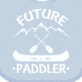 thumbnail image 4 of Inktastic Canoe Future Paddler Boys or Girls Baby Bib, 4 of 4