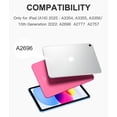 thumbnail image 2 of Funda de teclado compatible con Harvopu para iPad de 11ª y 10ª generación, 2 of 8