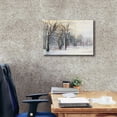 thumbnail image 3 of Epic Graffiti 'Winter In The Park' by Carol Rowan, Giclee Canvas Wall Art, 26"x18", 3 of 8