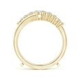 thumbnail image 2 of ANGARA Natural Journey Diamond Ring Wrap in 14K Yellow Gold for Women (Size-2.6mm | Color-G | Clarity-VS2) | April Birthstone, Birthday, Anniversary, Jewelry Gift for Women | Natural Diamond Ring, 2 of 11