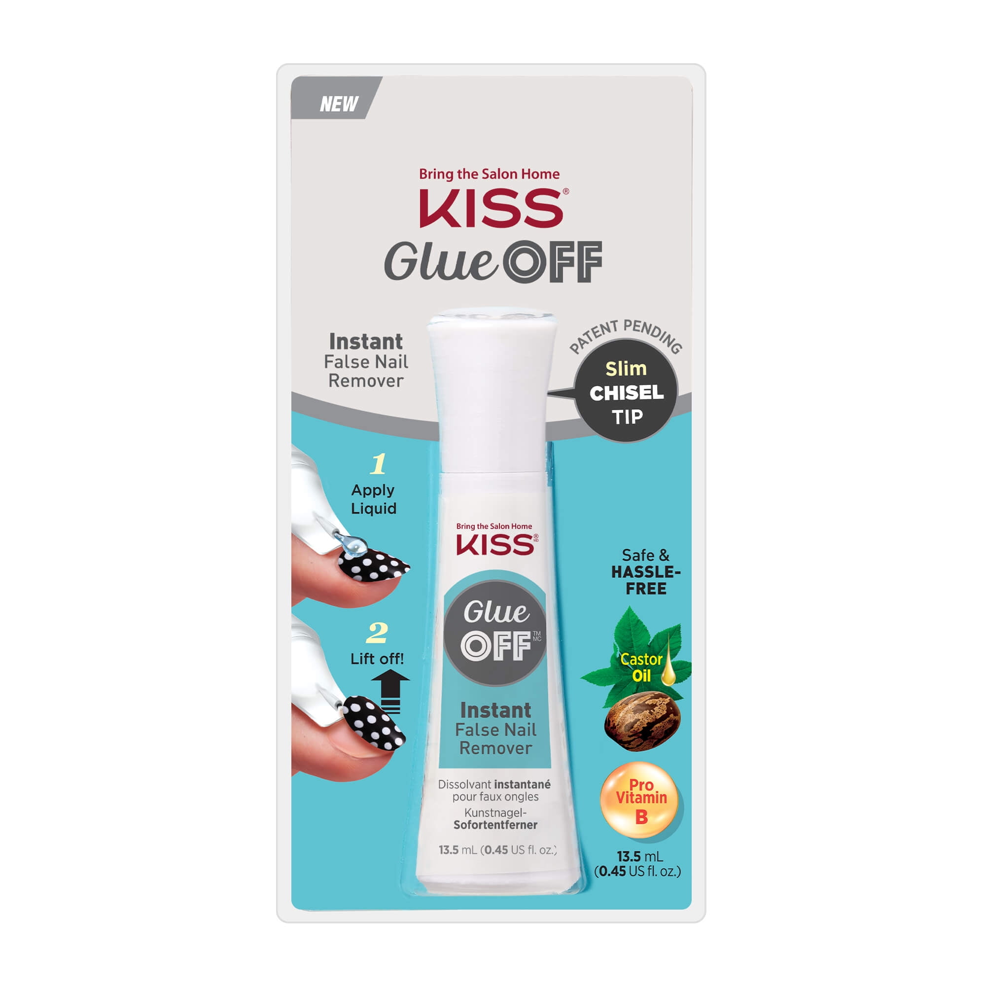 KISS Glue Off False Nail Remover - Walmart.com - Walmart.com