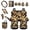 Butterfly Floral, variant on Chaqlin Stripes Car Seat Accessories Full Set Aztec Tribal Elastic Car Seats Covers for Front Back Pack of 15 Sets with Cup Pad, Gear Shift Cover, Hanging Garbage Can Cars Interior Decors