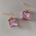 thumbnail image 2 of JennyShop Fashion Natural Amethyst Women's Earrings Perfect For Everyday Wear Or Gift Giving, Suitable For All Occasions, 2 of 5