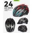 thumbnail image 3 of FUNWICT Lightweight Bike Helmet with Visor for Adults Men Women, Adjustable Fit, Breathable Road MTB Cycling Helmet for Ebike Scooter, 3 of 8