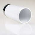 thumbnail image 5 of iDesign York Toilet Brush Holder, White and Chrome, 5 of 10