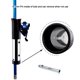 thumbnail image 4 of Portadores de pesca Accesorios Accesorios Resistente Soporte de acero inoxidable Soporte Fijación Accesorio Tubo de pie para almacenamiento de transporte Negro Monstrate OD019594-02B, 4 of 7