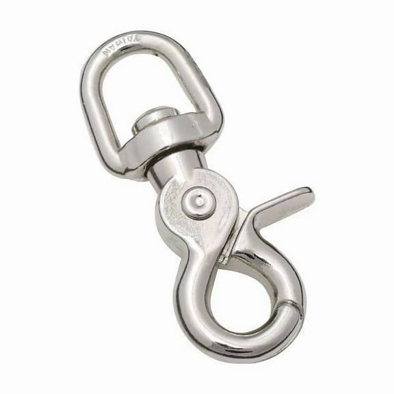 NATIONAL MFG/SPECTRUM BRANDS HHI 1/2x2-5/8-In. Nickel Trigger Snap N222-703