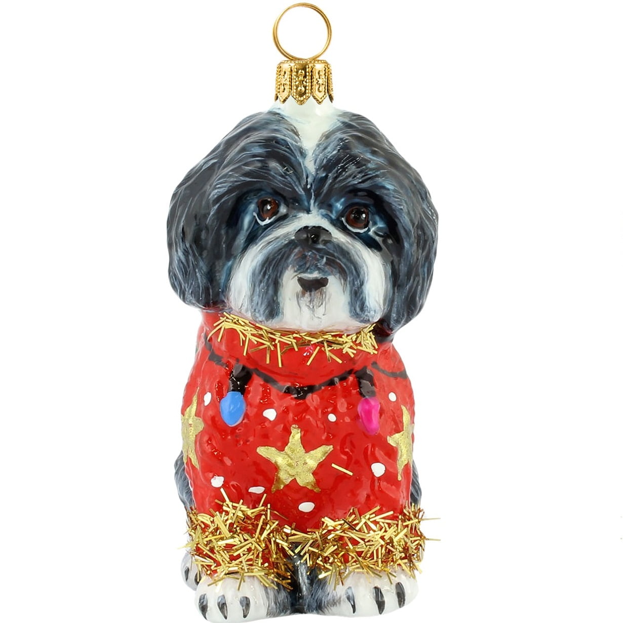 shih tzu ugly christmas sweater