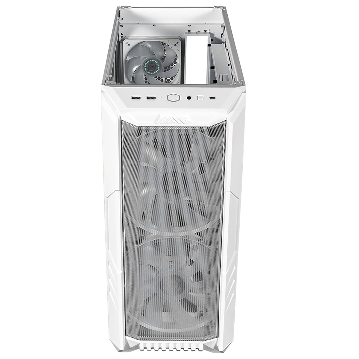 Cooler Master HAF 500 Computer Case - Mid-tower - White - St (H500WGNNS00)