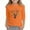 1#Orange, variant on Kiijoy Toddler Girls Orange Graphic Tee Cotton 3/4 Sleeve Crew Neck T Shirt, Sizes 2-3