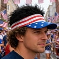 thumbnail image 6 of Patriotic American Flag Baseball Cap Red White Blue Star Stripe Hat for 4th of July Independence Day Party Favor Decor, 6 of 6