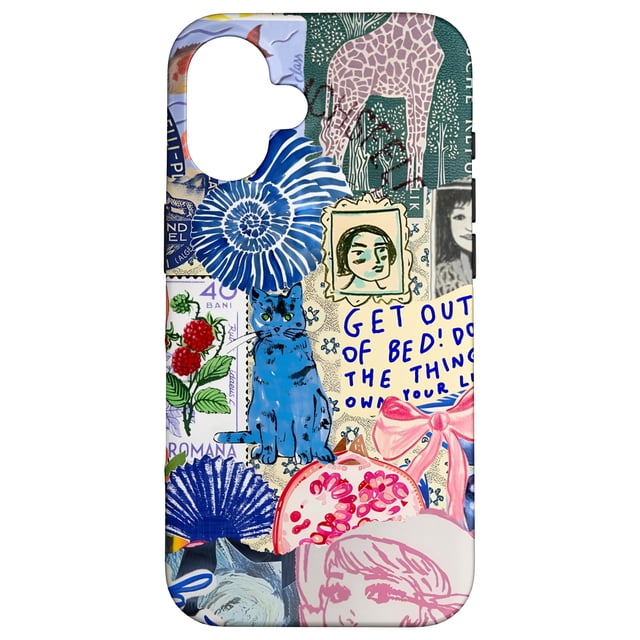 Funda de teléfono Casey Case Ecléctic Charm Collage para iPhone 16