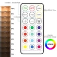 thumbnail image 3 of Led spotlight 6 pcs with 2 remotes rgb design white, 3 of 5