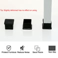 thumbnail image 4 of – Tapas de Goma para Patas de sillas, Protector de Piso Deslizante para Muebles, 8 Unidades, 30 x 30 mm, tamaño Interior, Reduce el Ruido y Evita arañazos, 4 of 7