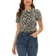 thumbnail image 1 of CAMISA DE MUJER ATHLECHIC DE VERANO CON COLLAR PETER PAN, BOTONES EN LA PARTE FRONTAL, BLUSA VINTAGE FLORAL, TALLA S, NEGRO, 1 of 7