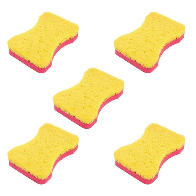 5pcs Multi Use Car Detailing Sponges Soft Wax Applicator & Polishing Pads for Efficient Vehicle Cleaning and Scratch Removal