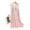 Pink, variant on BUIGTTKLOP Womens Nightgowns Built in Bra Cap Sleeve Sleepshirts Crewneck Striped Nightshirts Loose Comfy Pajamas Dress