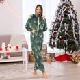 thumbnail image 5 of joogoo Abstract Peacock Feathers-p1 Unisex Adults Onesies Pajamas Jumpsuits L, 5 of 7