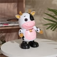 thumbnail image 3 of De Juguete De Vaca Bailarina Eléctrica Con Destellos De Colores, Música Y Luces, Robot De Juguete, Regalo De Cumpleaños De Navidad Para Niños 1 Pieza Yuarrent FN003007-00, 3 of 6