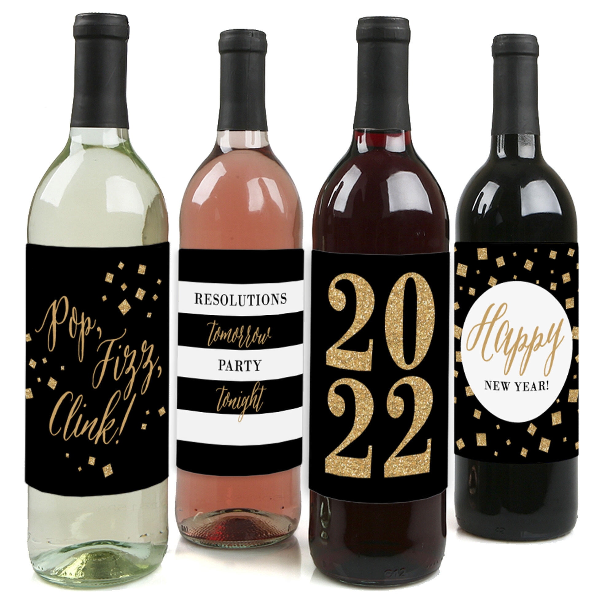 Rabbit flower Vinyl Decal Sticker for Wine Bottle Craft Glass Party