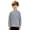 Gray, variant on Fozruso Boys Striped Long Sleeve Shirt Soft Breathable Button Up Shirts for Toddler and Kids Daily Wear