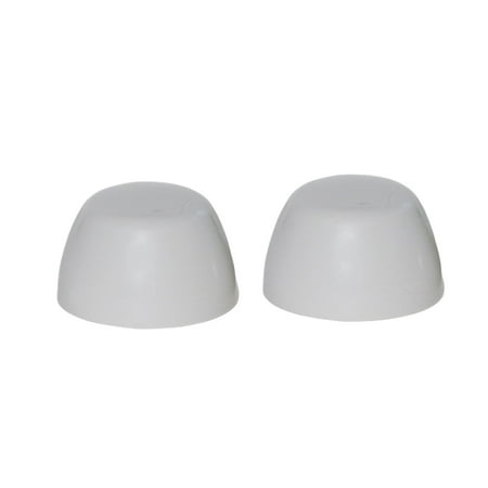 

Kilgore Color Replacement Plastic Toilet Bolt Caps Set of 2 Sterling Silver