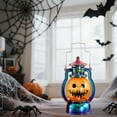 thumbnail image 4 of AUHomi Halloween Mini Pumpkin Lantern with LED Candle, 1PC Vintage Mini Pumpkin Lights with Button Battery Decor Gifts Indoor Porch Garden Lantern, Halloween Party Hanging Lanterns (B), 4 of 6