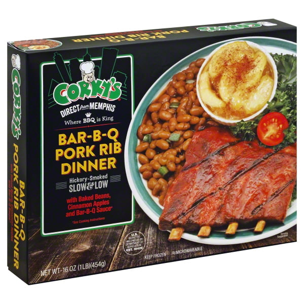 Corky&amp;#39;s Bar-B-Q Pork Rib Dinner, 16 oz