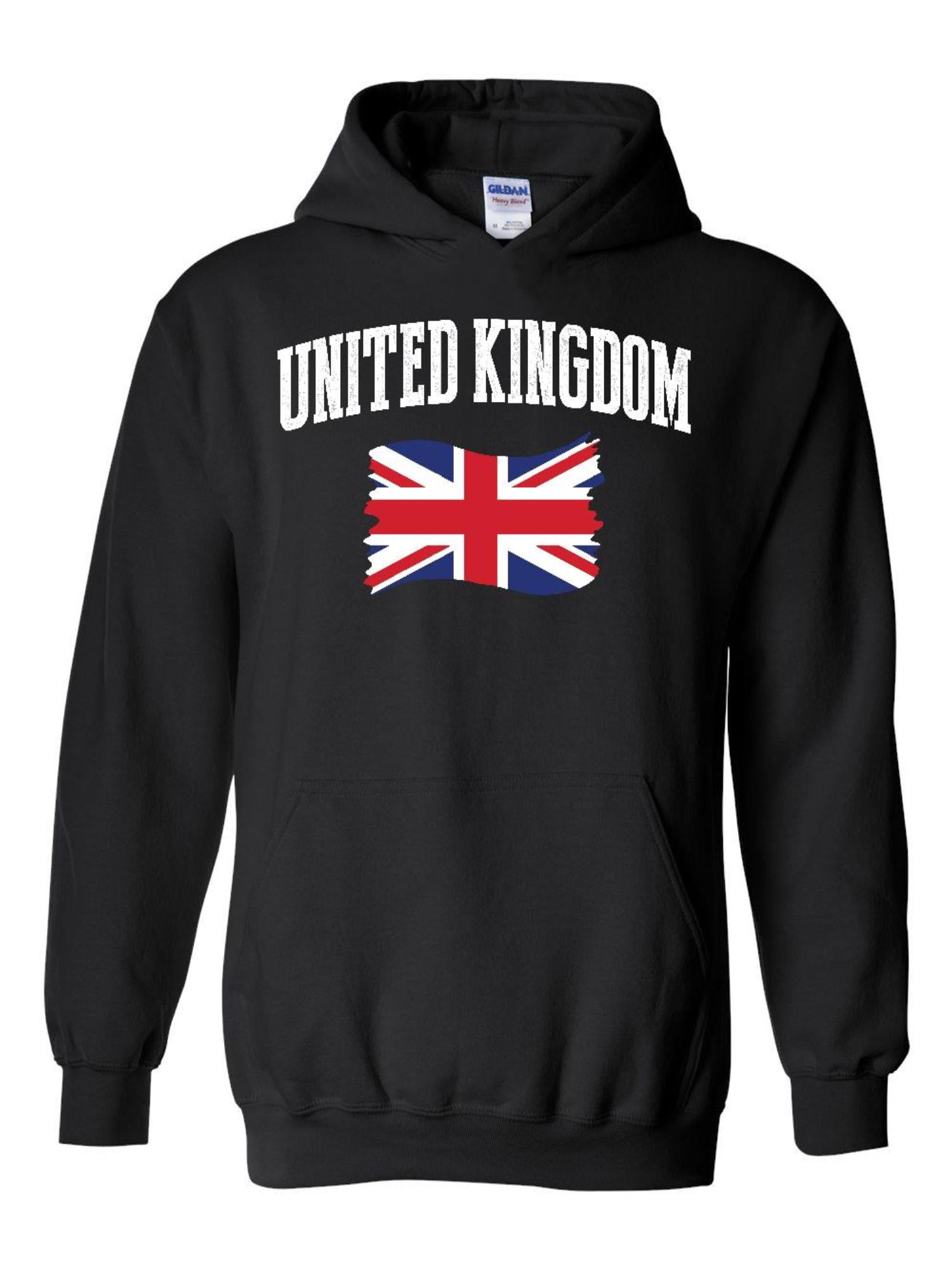 Normal is Boring Unisex British Flag Hoodie Sweatshirt