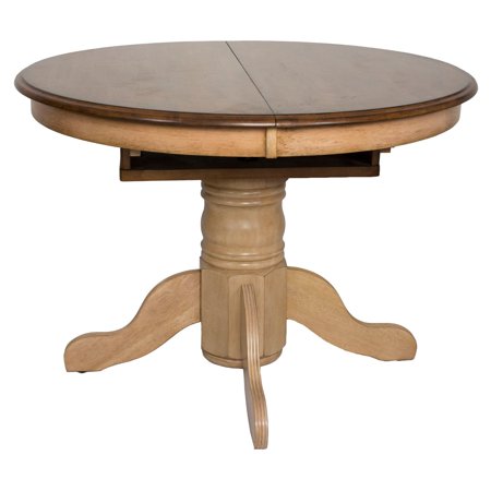 Sunset Trading Brook Round or Oval Extension Dining Table