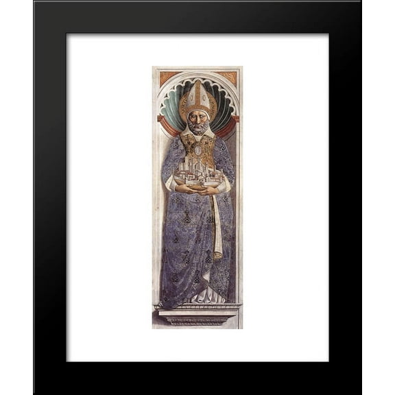 St. Gimignano 20x24 Framed Art Print by Benozzo Gozzoli