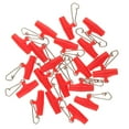 thumbnail image 2 of LOVIVER 2x20Pcs Glissières de Plongeur avec Connecteur à Pression pour Ligne Tressée Rouge, Rouge, 2 Pcs, 2 of 8