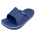 thumbnail image 2 of Men's Sport Slide Sandals Beach Home Indoor Outdoor Non Slip Shower Slippers, 2 of 6
