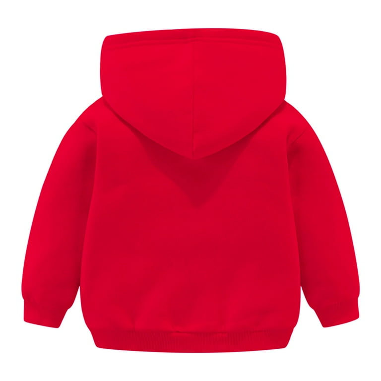 Ketyyh chn99 Boy Zip up Jacket Toddler Zipper Hoodie Fashion Toddler Baby Boy Girl Zip Up Hoodies Solid Color Hooded Sweatshirt Long Sleeve Jacket