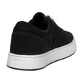 thumbnail image 2 of MaCae Unisex Canvas Lace Up Fashion Shoe With Unique Sole, Footwear, Canvas Shoes, Summer Shoes, Fashion Sneakers, Casual Sneakers, Comfy Sneakers - Black/Astronaut, 10M/11W, 2 of 7