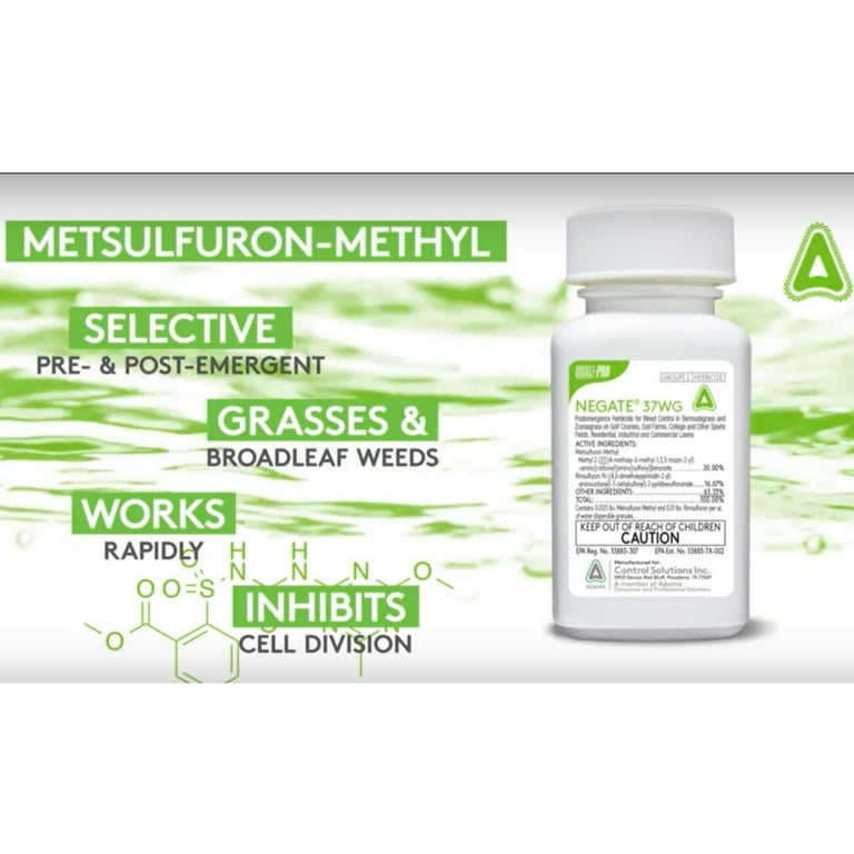 Negate 37wg Herbicide Powerful, Dual-Action Weed Control for Turfgrass