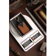 thumbnail image 6 of Key Fob Cover Compatible with Dodge Ram 1500 2500 3500 4500 5500 2021-2026 5 Button Leather Keychain Case Holder Protector,4 Buttons Black, 6 of 9