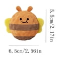 thumbnail image 3 of Spiky Ball Dog Toy with Squeaky Core, Interactive Chew Toy for Teething Puppies Small Medium Large Dogs, High Bounce Irregular Jumping Ball Washable Soft Fabric Pet Play Toy, 3 of 4