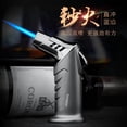 thumbnail image 2 of BBSISGO Windproof Multi-Functional Double Jet Blue Butane Torch Lighter, 2 of 7
