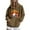 Brown, variant on CFLVAEK Funny Graphic Sweatshirts for Women with Hood Plus Size Long Sleeve Holiday Hoodies Oversized Pullover Tops with Pockets Green XXXL
