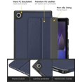 thumbnail image 3 of DTTO Case for Samsung Galaxy Tab A8 10.5 inch 2022, Premium PU Leather Tri-Fold Stand Cover with Hard Shell for Galaxy Tab A8 [Auto Wake/Sleep, Ultra Lightweight & Multiple Viewing Angles]- Navy Blue, 3 of 7