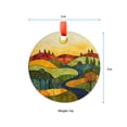 thumbnail image 5 of Abstract Road to Mountain Ornament Suncatcher Window Hangings Birthday Gift for Mom Grandma Teacher Women Friend Memorial Hook, 2025, 2025, Holiday Decoration, Seasonal Keepsake,, 5 of 5