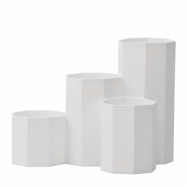 XWSHYW Portalápices Contenedor para Bolígrafos, Florero, Decoración de Escritorio, Estante para Guardar Brochas de Maquillaje, Soporte para Brochas