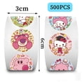 thumbnail image 3 of Rollos de pegatinas Sanrio Hello Kitty Melody Kuromi Cinnamoroll, 3 of 6