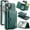 Green, variant on PU Leather Wallet Phone Case Compatible with iPhone 13, with Card Holder 2 in 1 Detachable Back Cover for iPhone 13, RFID Blocking Kickstand Heavy Duty Classic Magnetic - Black
