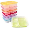 thumbnail image 4 of NARABB 5PC/7PC Food Grade Compartment Lunch Box Plastic Fresh-keeping Lunch Box With Lid Microwave Heating Lunch Box, 4 of 6