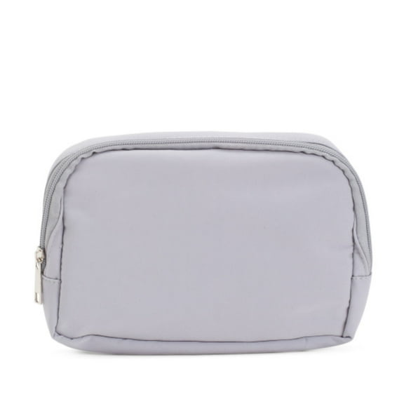 Lulla Collection Women's Fanny Pack Nylon Crossbody Belt Bag (Gray)