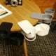 thumbnail image 3 of Soporte para vasos de bebidas con clip móvil para café, té, vasos de vidrio, tazas, abrazadera para vasos Gris, 3 of 7