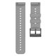 thumbnail image 1 of Correa de reloj de pulsera de silicona suave con hebilla para Suunto 9/9 Baro (gris) Ehuebsd Para estrenar, 1 of 8